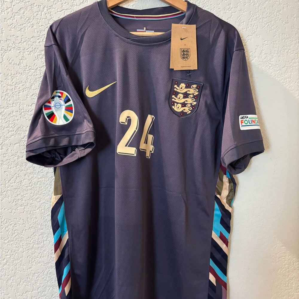 England Soccer Jersey Palmer